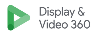 the logo for display and video 360